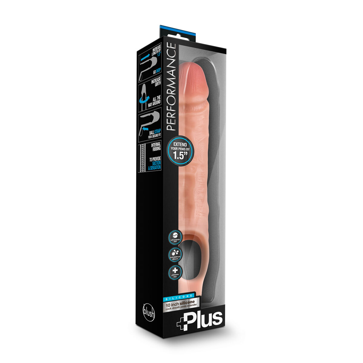 Nakładka na penisa Blush Performance Mięso Ø 5 cm